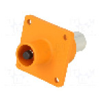 Conector alimentare DC, 1,5kV, 1 pini, seria ES-250A, {{Dimensiune pin}}. DEGSON ELECTRONICS - ESS-250A-70-C-OR-00