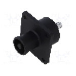 Conector alimentare DC, 1,5kV, 1 pini, seria ES-250A, {{Dimensiune pin}}. DEGSON ELECTRONICS - ESS-250A-70-S-BK-00