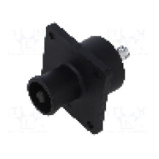Conector alimentare DC, 1,5kV, 1 pini, seria ES-250A, {{Dimensiune pin}}. DEGSON ELECTRONICS - ESS-250A-70-S-BK-00