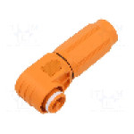 Conector alimentare DC, 1,5kV, 1 pini, seria ES-300A, {{Dimensiune pin}}. DEGSON ELECTRONICS - ESP-300A-95-OR-00