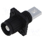 Conector alimentare DC, 1,5kV, 1 pini, seria ES-300A, {{Dimensiune pin}}. DEGSON ELECTRONICS - ESS-300A-95-B-BK-00