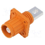 Conector alimentare DC, 1,5kV, 1 pini, seria ES-300A, {{Dimensiune pin}}. DEGSON ELECTRONICS - ESS-300A-95-B-OR-00