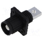 Conector alimentare DC, 1,5kV, 1 pini, seria ES-300A, {{Dimensiune pin}}. DEGSON ELECTRONICS - ESS-300A-95-B/S-BK-00