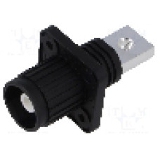 Conector alimentare DC, 1,5kV, 1 pini, seria ES-300A, {{Dimensiune pin}}. DEGSON ELECTRONICS - ESS-300A-95-B/S-BK-00