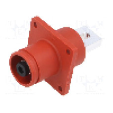 Conector alimentare DC, 1,5kV, 1 pini, seria ES-350A, {{Dimensiune pin}}. DEGSON ELECTRONICS - ESS-350A-120-B-RD-00
