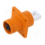 Conector alimentare DC, 1,5kV, 1 pini, seria ES-350A, {{Dimensiune pin}}. DEGSON ELECTRONICS - ESS-350A-120-B/S-OR-00