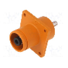 Conector alimentare DC, 1,5kV, 1 pini, seria ES-350A, {{Dimensiune pin}}. DEGSON ELECTRONICS - ESS-350A-120-S-OR-00