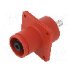 Conector alimentare DC, 1,5kV, 1 pini, seria ES-350A, {{Dimensiune pin}}. DEGSON ELECTRONICS - ESS-350A-120-S-RD-00