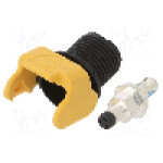Conector alimentare DC, 1,5kV, 1 pini, seria {{Seria producatorului}}, {{Dimensiune pin}}. HARTING - 09930011125