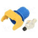 Conector alimentare DC, 1,5kV, 1 pini, seria {{Seria producatorului}}, {{Dimensiune pin}}. HARTING - 09930011128