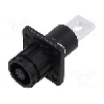 Conector alimentare DC, 1,5kV, 1 pini, seria SurLok Plus, 8mm. AMPHENOL - SLPHIRBBPSB2