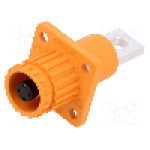 Conector alimentare DC, 1,5kV, 1 pini, seria SurLok Plus, 8mm. AMPHENOL - SLPHIRBBPSO1