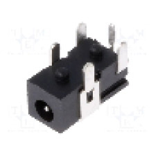 Conector alimentare DC, 16V DC, {{Numarul de pini}} pini, seria {{Seria producatorului}}, 2,8/0,65mm. GCT - DCJ065-15-A-K1-K