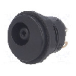 Conector alimentare DC, 18V, 3 pini, seria {{Seria producatorului}}, 6,5/4,3/1,4mm. SCHURTER - 4840.2230