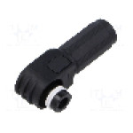 Conector alimentare DC, 1kV, 1 pini, seria ES-50A, {{Dimensiune pin}}. DEGSON ELECTRONICS - ESP-50A-06-BK-00