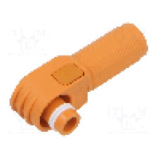 Conector alimentare DC, 1kV, 1 pini, seria ES-50A, {{Dimensiune pin}}. DEGSON ELECTRONICS - ESP-50A-06-OR-00