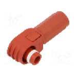 Conector alimentare DC, 1kV, 1 pini, seria ES-50A, {{Dimensiune pin}}. DEGSON ELECTRONICS - ESP-50A-06-RD-00