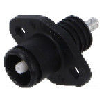 Conector alimentare DC, 1kV, 1 pini, seria ES-50A, {{Dimensiune pin}}. DEGSON ELECTRONICS - ESS-50A-06-B-BK-00