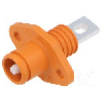 Conector alimentare DC, 1kV, 1 pini, seria ES-50A, {{Dimensiune pin}}. DEGSON ELECTRONICS - ESS-50A-06-B-OR-00