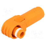 Conector alimentare DC, 1kV, 1 pini, seria ES-70A, {{Dimensiune pin}}. DEGSON ELECTRONICS - ESP-70A-10-OR-00