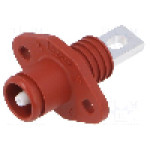 Conector alimentare DC, 1kV, 1 pini, seria ES-70A, {{Dimensiune pin}}. DEGSON ELECTRONICS - ESS-70A-10-B-RD-00