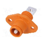 Conector alimentare DC, 1kV, 1 pini, seria ES-70A, {{Dimensiune pin}}. DEGSON ELECTRONICS - ESS-70A-10-B/S-OR-00