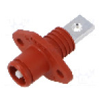 Conector alimentare DC, 1kV, 1 pini, seria ES-70A, {{Dimensiune pin}}. DEGSON ELECTRONICS - ESS-70A-10-B/S-RD-00