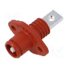 Conector alimentare DC, 1kV, 1 pini, seria ES-70A, {{Dimensiune pin}}. DEGSON ELECTRONICS - ESS-70A-10-B/S-RD-00