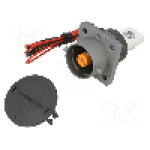 Conector alimentare DC, 1kV, 1 pini, seria PowerLok Gen.2, {{Dimensiune pin}}. AMPHENOL GEC - PL00X-301-10PM8-2