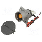 Conector alimentare DC, 1kV, 1 pini, seria PowerLok Gen.2, {{Dimensiune pin}}. AMPHENOL GEC - PL00X-501-10M10-2