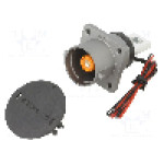 Conector alimentare DC, 1kV, 1 pini, seria PowerLok Gen.2, {{Dimensiune pin}}. AMPHENOL GEC - PL00X-501-10PM8-2