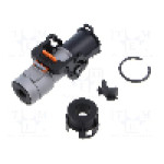Conector alimentare DC, 1kV, 1 pini, seria PowerLok Gen.2, {{Dimensiune pin}}. AMPHENOL GEC - PL18Y-301-35-2-5