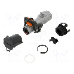 Conector alimentare DC, 1kV, 1 pini, seria PowerLok Gen.2, {{Dimensiune pin}}. AMPHENOL GEC - PL18Y-301-50-2-5