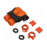 Conector alimentare DC, 1kV, 2 pini, seria 300, {{Dimensiune pin}}. AMPHENOL - PL282X-301-50
