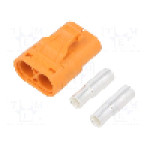 Conector alimentare DC, 1kV, 2 pini, seria LC, {{Dimensiune pin}}. AMASS - LCB30-F