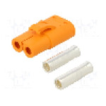 Conector alimentare DC, 1kV, 2 pini, seria LC, {{Dimensiune pin}}. AMASS - LCB60-F