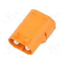 Conector alimentare DC, 1kV, 2 pini, seria LC, {{Dimensiune pin}}. AMASS - LCB60PW-M