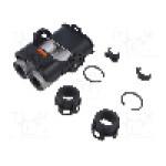 Conector alimentare DC, 1kV, 2 pini, seria PowerLok Gen.2, {{Dimensiune pin}}. AMPHENOL GEC - PL182X-301-70-2-5