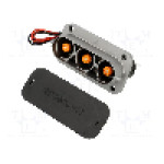 Conector alimentare DC, 1kV, 3 pini, seria PowerLok Gen.2, {{Dimensiune pin}}. AMPHENOL GEC - PL083X-301-10M8-2