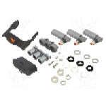 Conector alimentare DC, 1kV, 3 pini, seria PowerLok Gen.2, {{Dimensiune pin}}. AMPHENOL GEC - PL283X-301-50-2-5