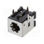 Conector alimentare DC, 20V DC, {{Numarul de pini}} pini, seria {{Seria producatorului}}, 5,3/2,5mm. GCT - DCJ250-20-B-K1-A