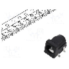 Conector alimentare DC, 20V DC, {{Numarul de pini}} pini, seria {{Seria producatorului}}, 6,4/2mm. GCT - DCJ200-05-A-K1-A