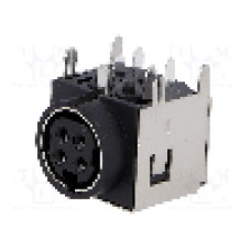 Conector alimentare DC, 30V DC, 4 pini, seria R7B, {{Dimensiune pin}}. CONNFLY - DS1093-05-BN40S