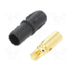 Conector alimentare DC, 500V, 1 pini, seria SH3.5, {{Dimensiune pin}}. AMASS - SH3.5-F