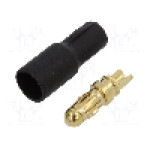 Conector alimentare DC, 500V, 1 pini, seria SH3.5, {{Dimensiune pin}}. AMASS - SH3.5-M