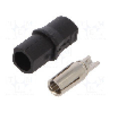 Conector alimentare DC, 500V, 1 pini, seria SH4,0, {{Dimensiune pin}}. AMASS - SH4.0U-F