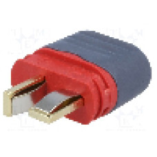 Conector alimentare DC, 500V, 2 pini, seria AM-1015, {{Dimensiune pin}}. AMASS - AM1015E-M