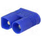 Conector alimentare DC, 500V, 2 pini, seria EC3, {{Dimensiune pin}}. AMASS - EC3-M