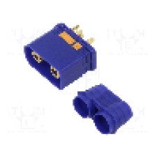 Conector alimentare DC, 500V, 2 pini, seria QS, {{Dimensiune pin}}. DONGGUAN QS ELECTRONIC TECH CO.,LTD - QS8-S-M