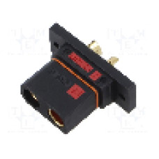 Conector alimentare DC, 500V, 2 pini, seria QS, {{Dimensiune pin}}. DONGGUAN QS ELECTRONIC TECH CO.,LTD - QS8P-U-F